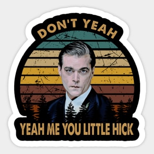 Joe pesci vintage little hick art Sticker